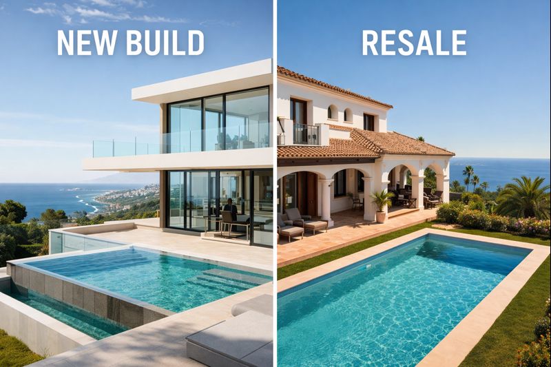 New Build vs Resale Property in Spain: Which Is Better for Buyers?